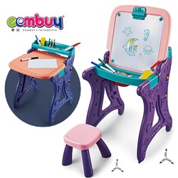 CB877093 CB877094 - Study learning kids board painting table drawing with chair